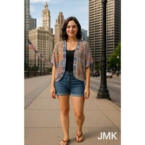 JMK Boho Style Kimono Sz. L